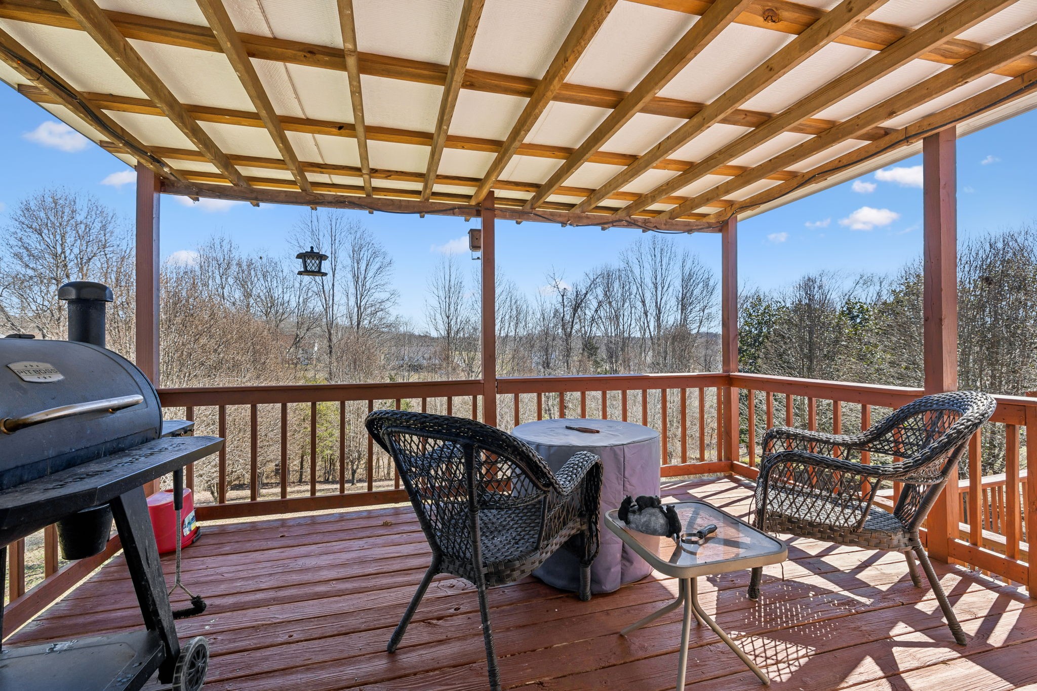 819 Blakemore Road Dickson, TN 37055 - Photo 33 of 54 a view of a chairs on the roof deck