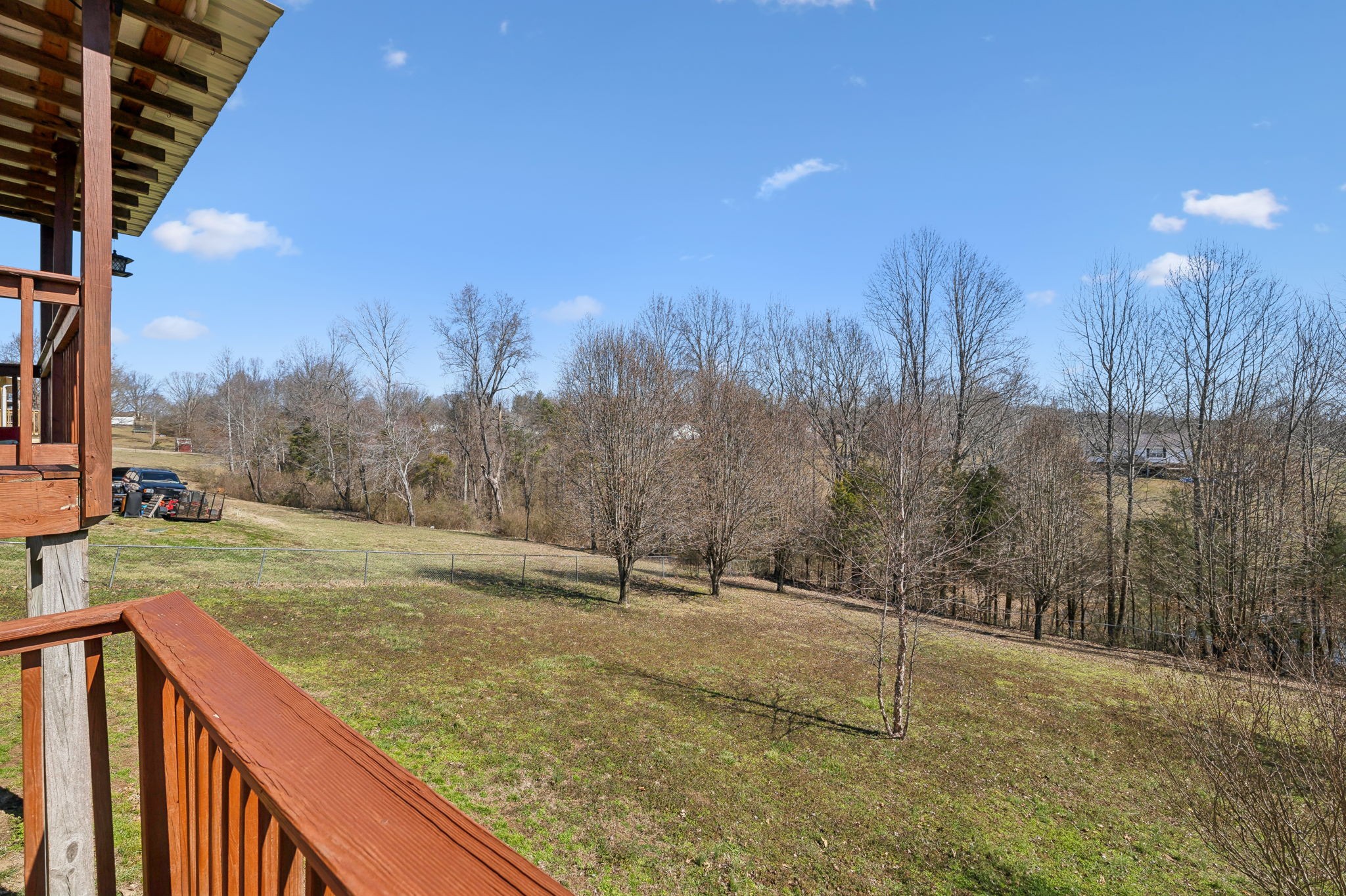 819 Blakemore Road Dickson, TN 37055 - Photo 41 of 54 a view of a backyard of the house