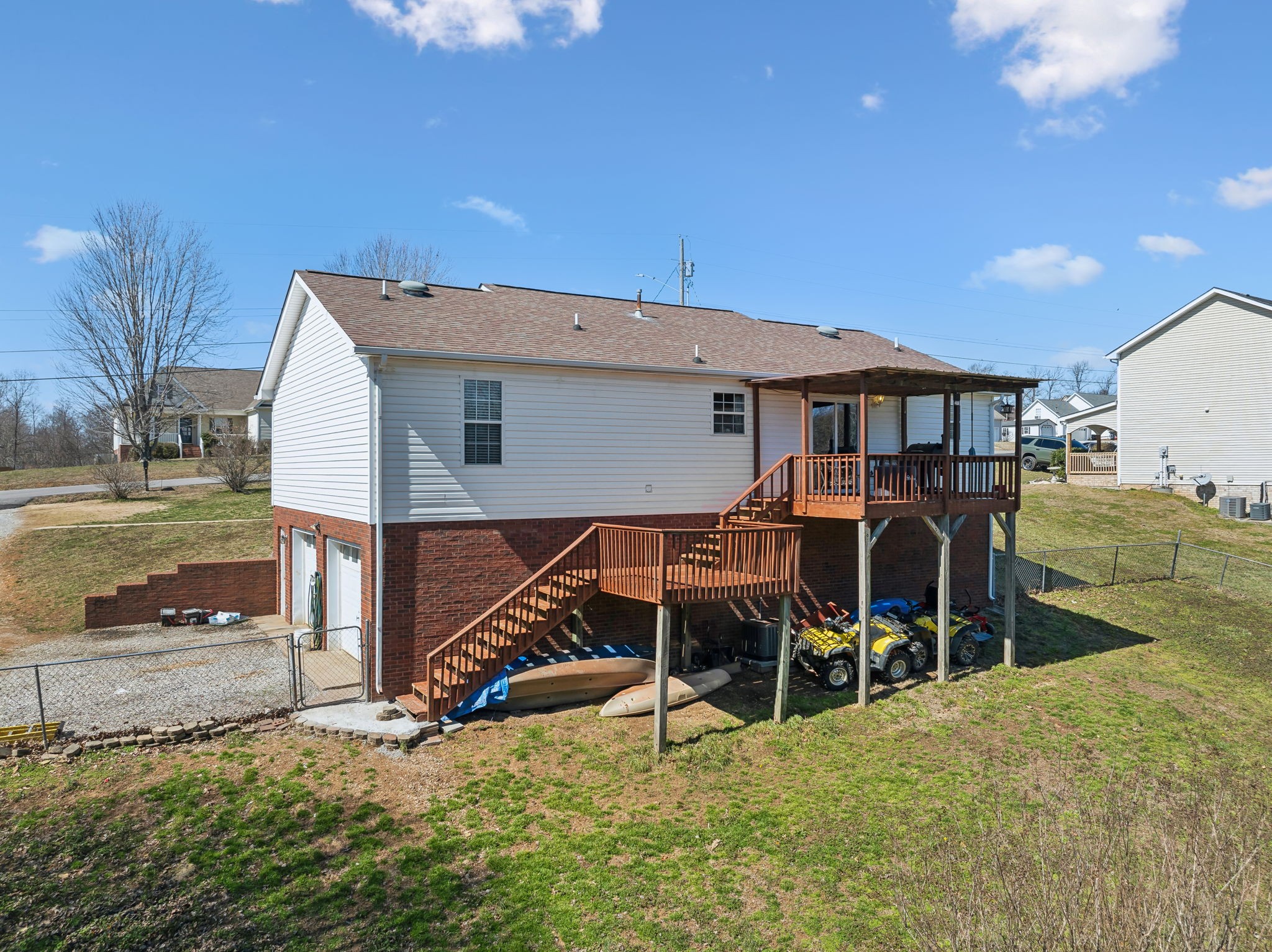 819 Blakemore Road Dickson, TN 37055 - Photo 51 of 54 a view of a house with backyard porch and sitting area