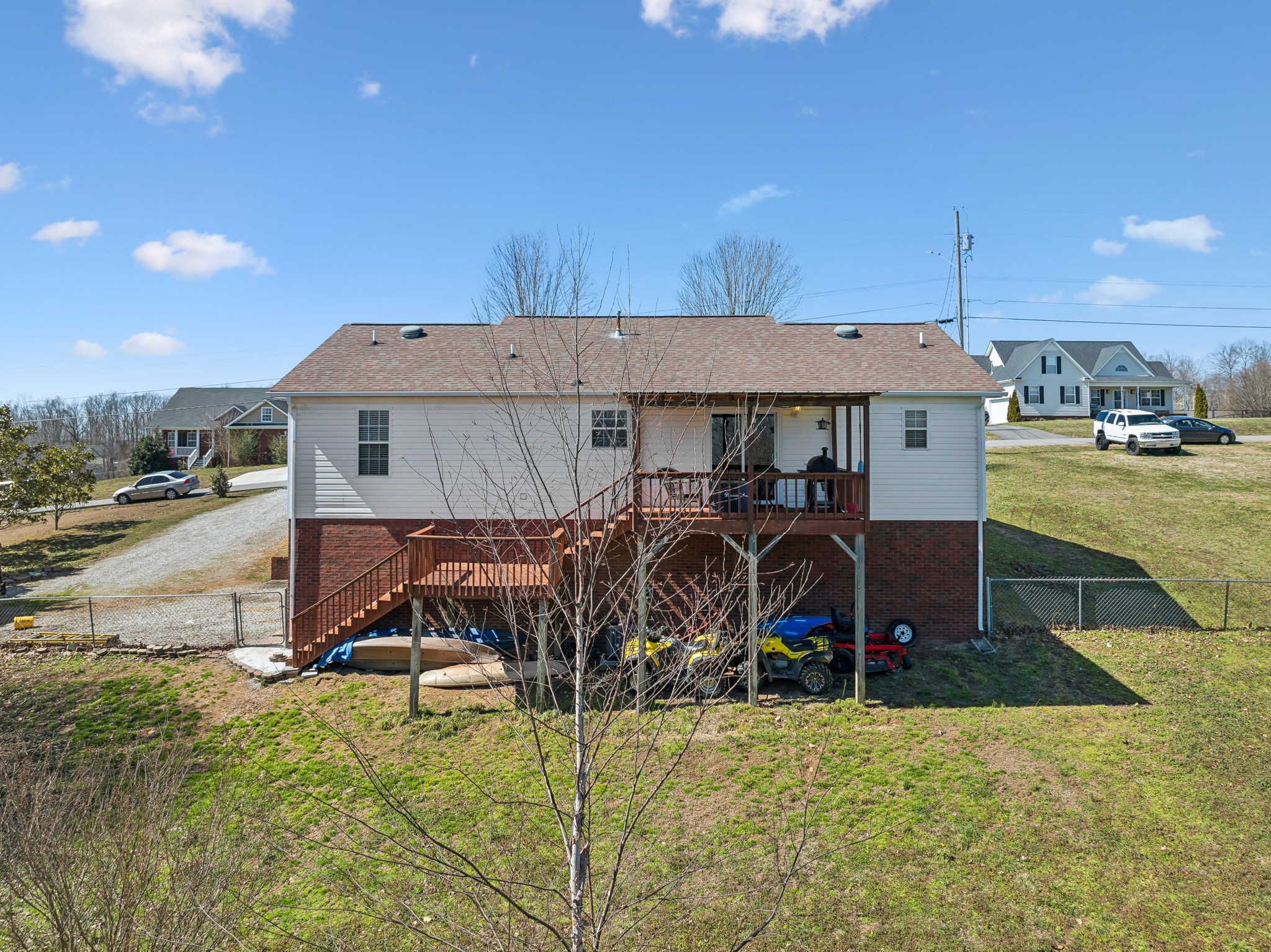 819 Blakemore Road Dickson, TN 37055 - Photo 54 of 54 a view of a house with backyard