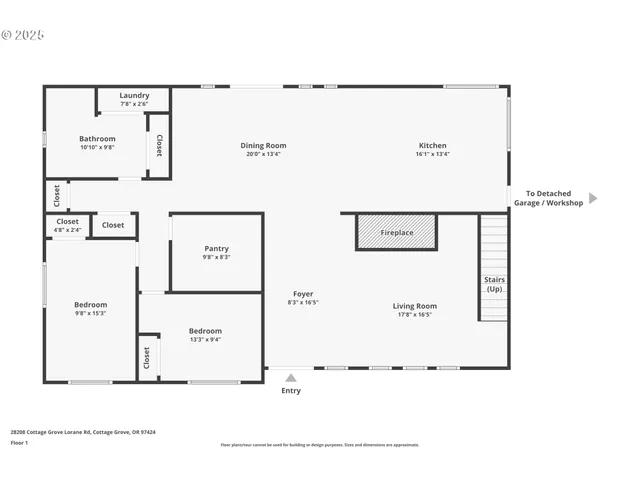 $779,000 | 28208 Cottage Grove Lorane Road, Cottage Grove, OR 97424
