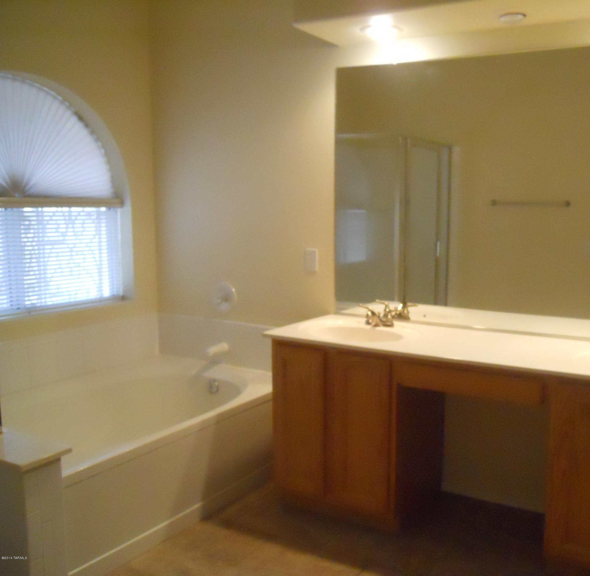 7736 East Elk Creek Road Tucson, AZ 85750 - Photo 6 of 11 a bathroom with a bathtub and a sink