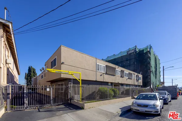 a car parked in front of a house