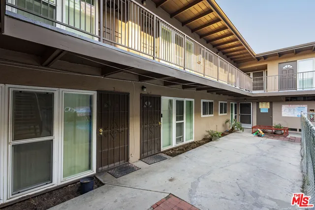 a view of a corridor