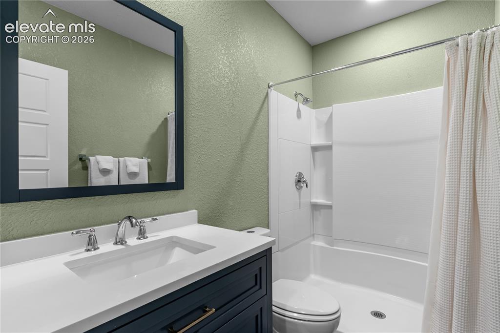 12781 Granite Ridge Drive Peyton, CO 80831 - Photo 27 of 41 Lower level 3/4 bathroom.