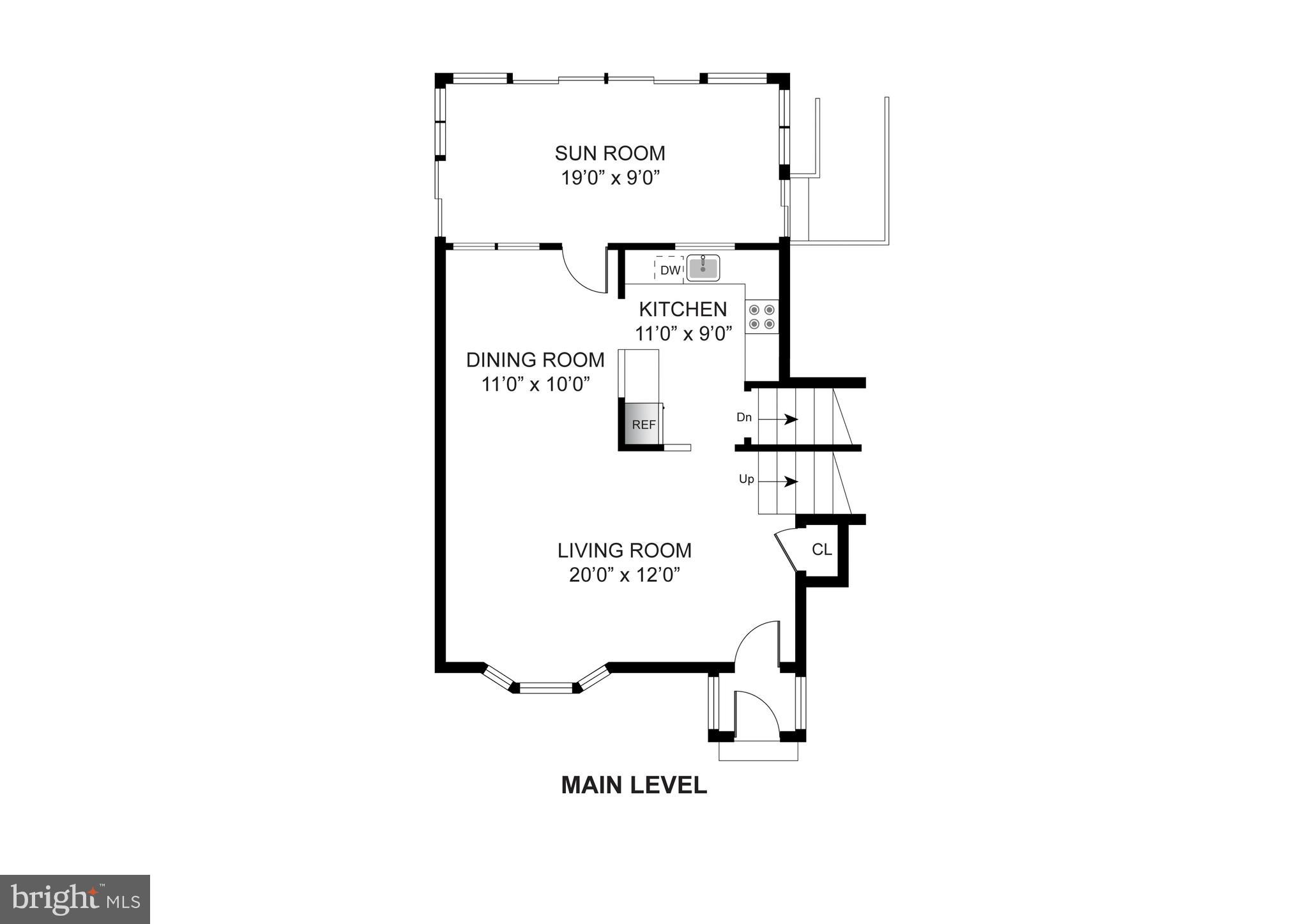 8403 Kings Ridge Road Parkville, MD 21234 - Photo 40 of 41 Main Level Floor Plan