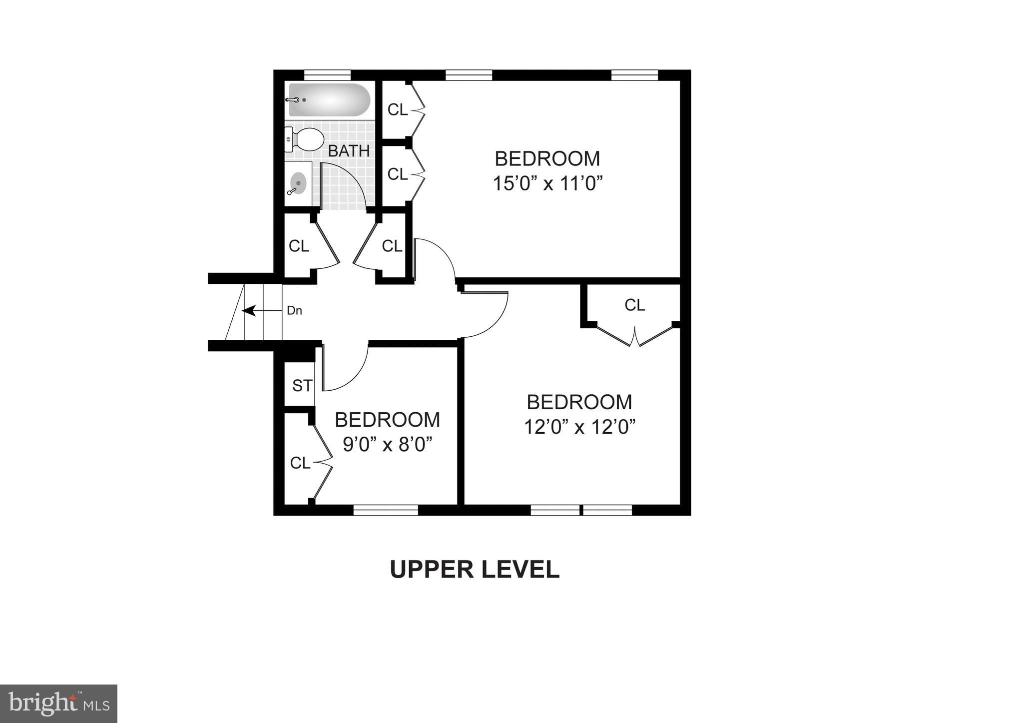 8403 Kings Ridge Road Parkville, MD 21234 - Photo 38 of 41 Upper Level Plan
