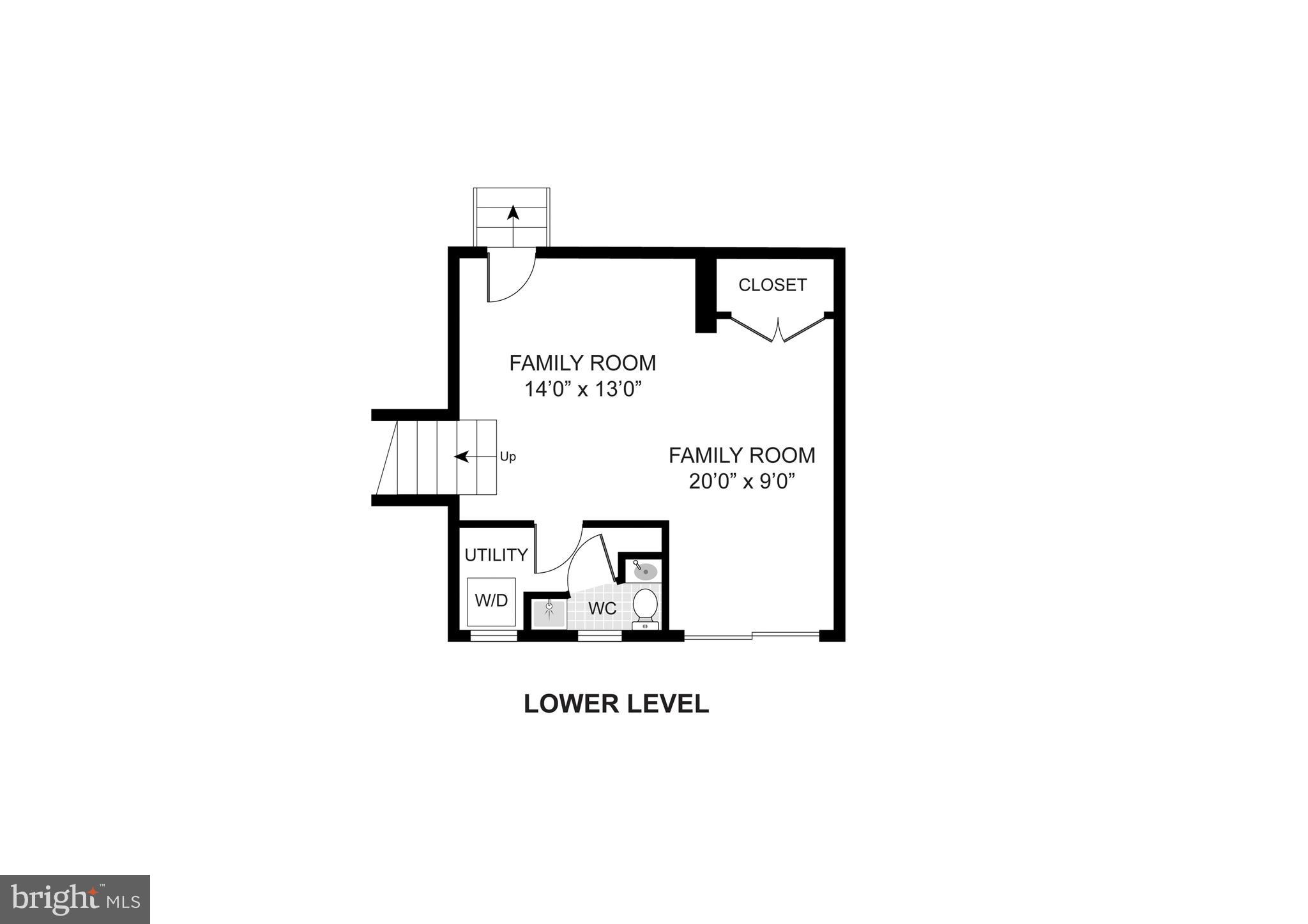 8403 Kings Ridge Road Parkville, MD 21234 - Photo 41 of 41 Lower Level Floor Plan