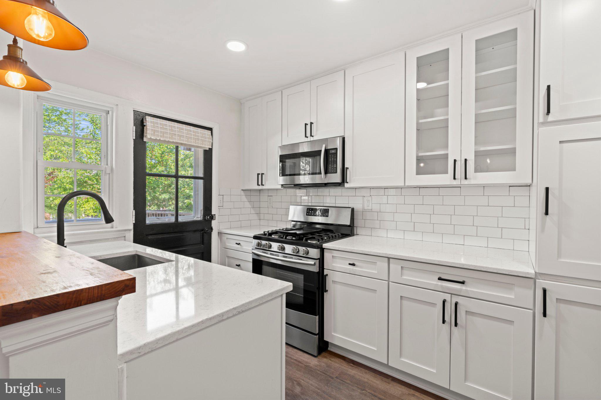 1855 Edgewood Road Towson, MD 21286 - Photo 10 of 29 Modern kitchen with sleek finishes.
