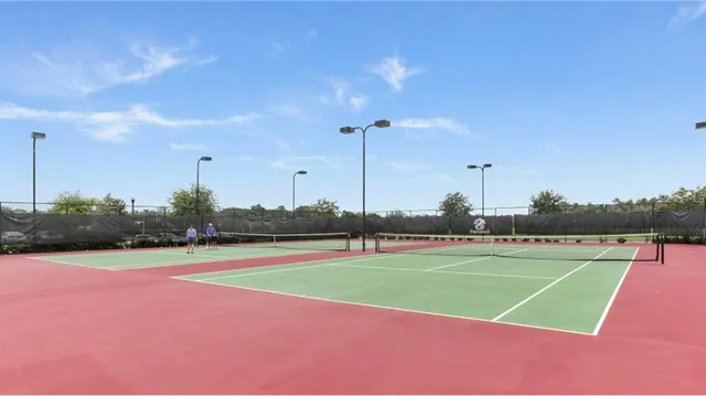 a view of a tennis court