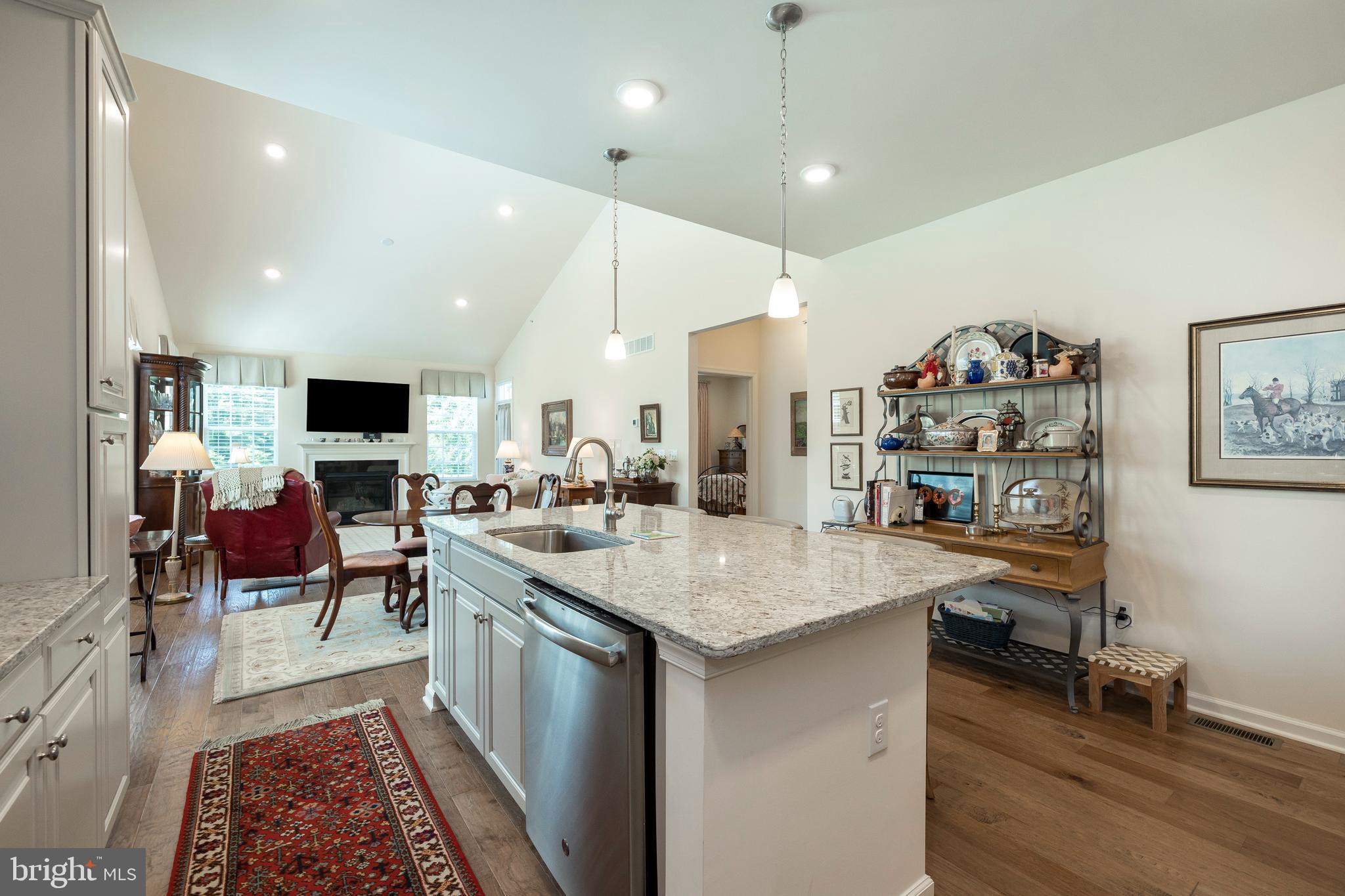 481 Lee Place Exton, PA 19341 - Photo 10 of 42 Gourmet Kitchen Open to Dining Area & Living Room