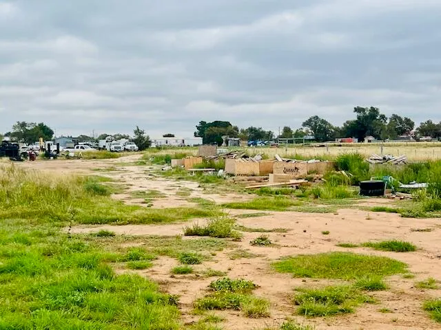 a view of a lake with a beach