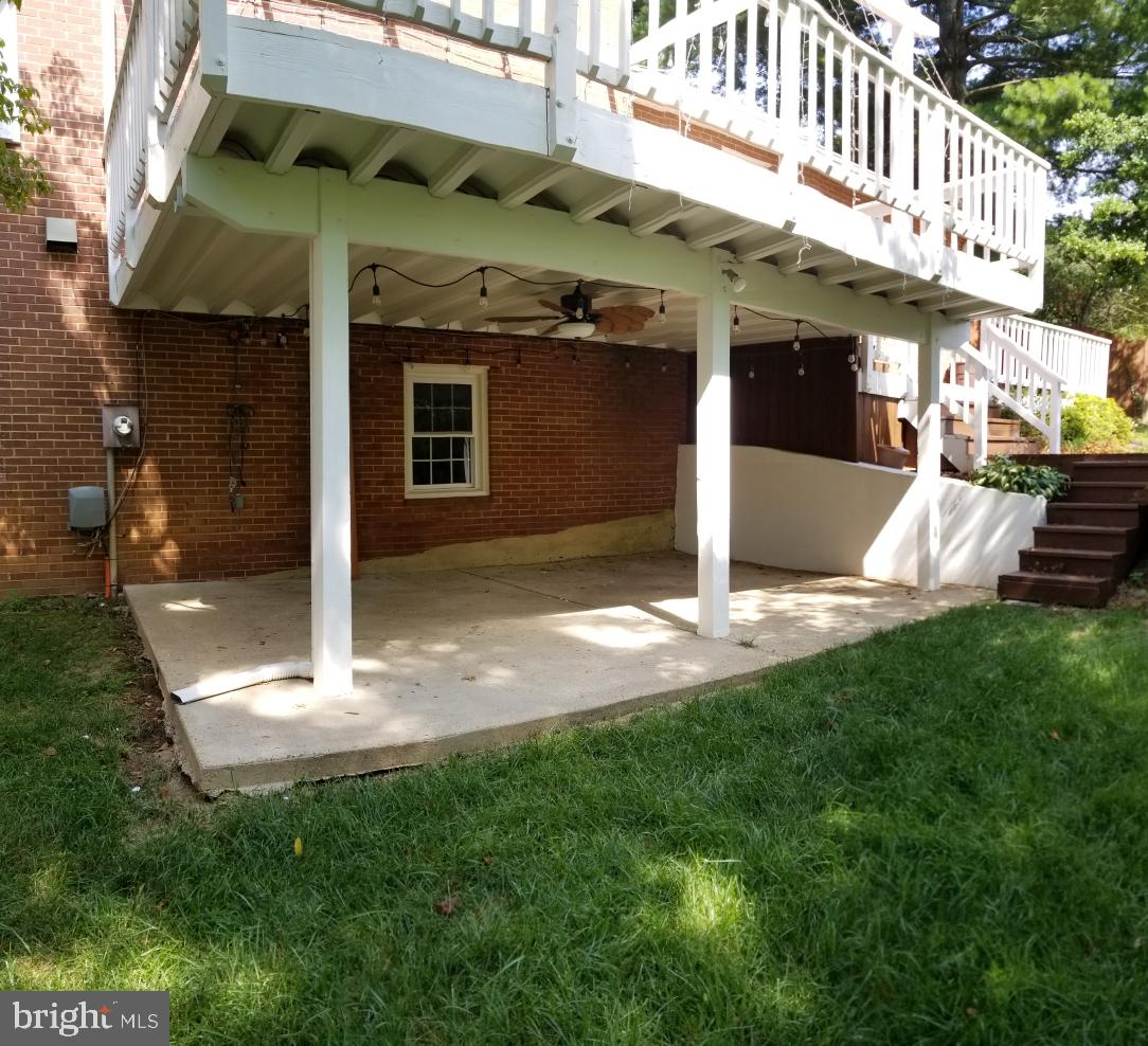 7700 Falstaff Road McLean, VA 22102 - Photo 37 of 48 Lower level patio is a quiet retreat.