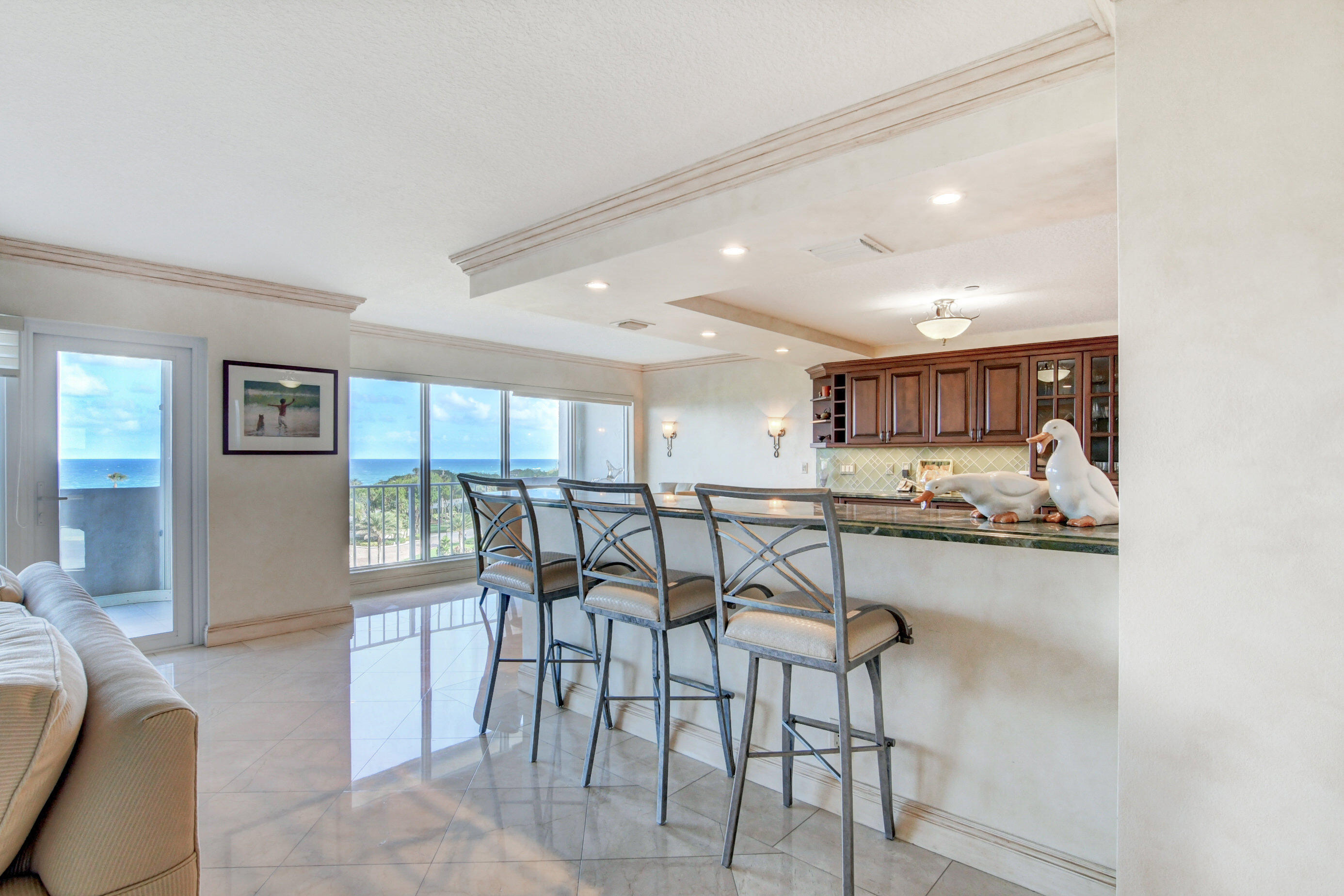 4301 North Ocean Boulevard, Unit 607 Boca Raton, FL 33431 - Photo 3 of 84 Lots of Natural Light