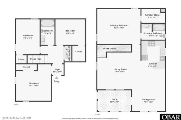 $649,500 | 115 East Crocker Road, Nags Head, NC 27959