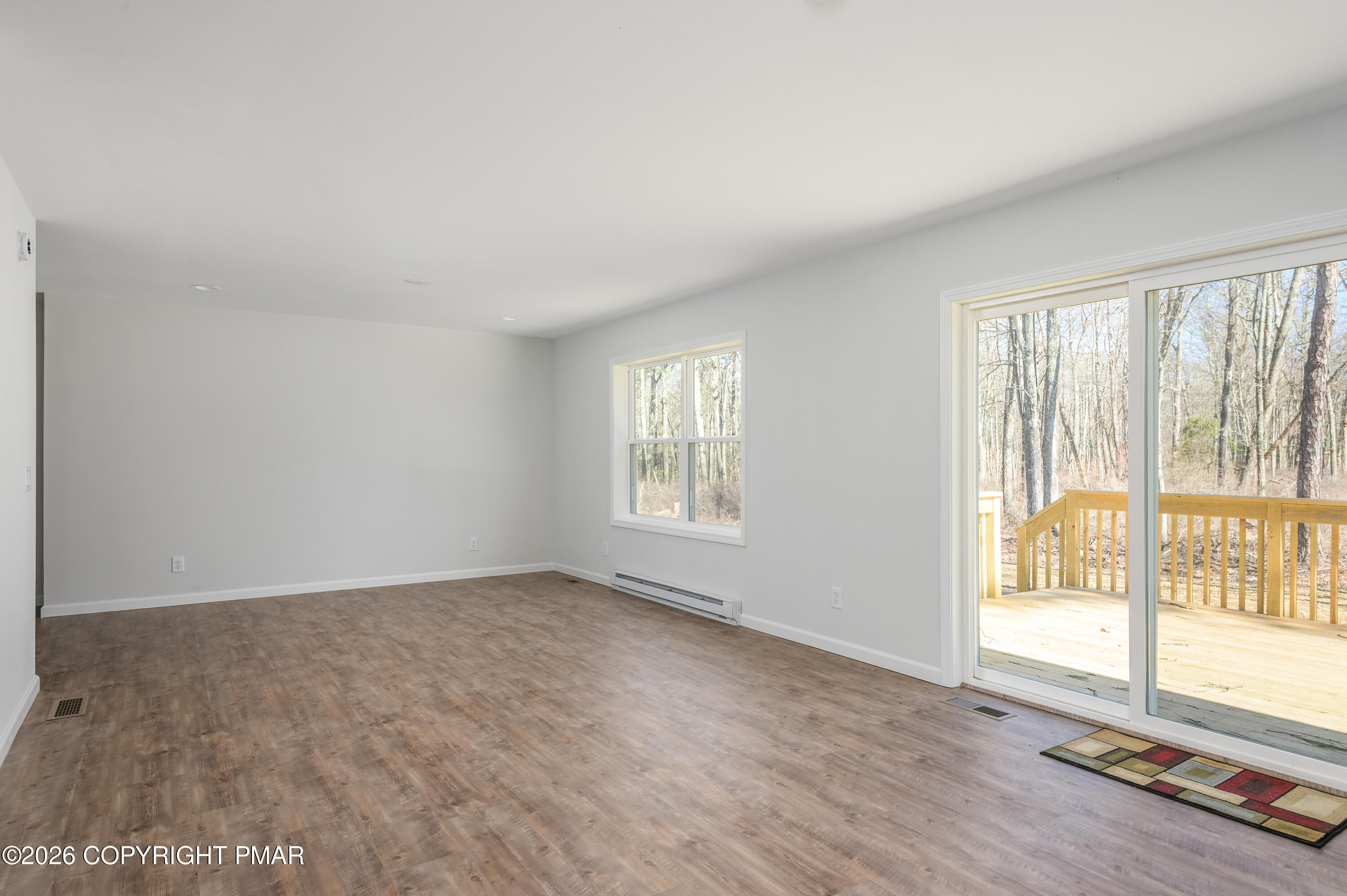 456 Big Oak Road Canadensis, PA 18325 - Photo 10 of 20 a view of an empty room with a window