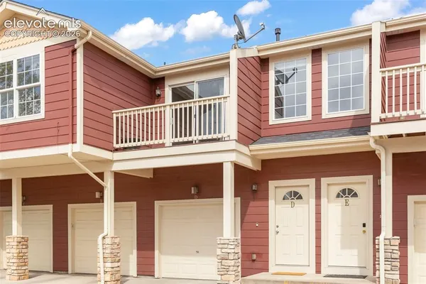 a view of a house with a deck
