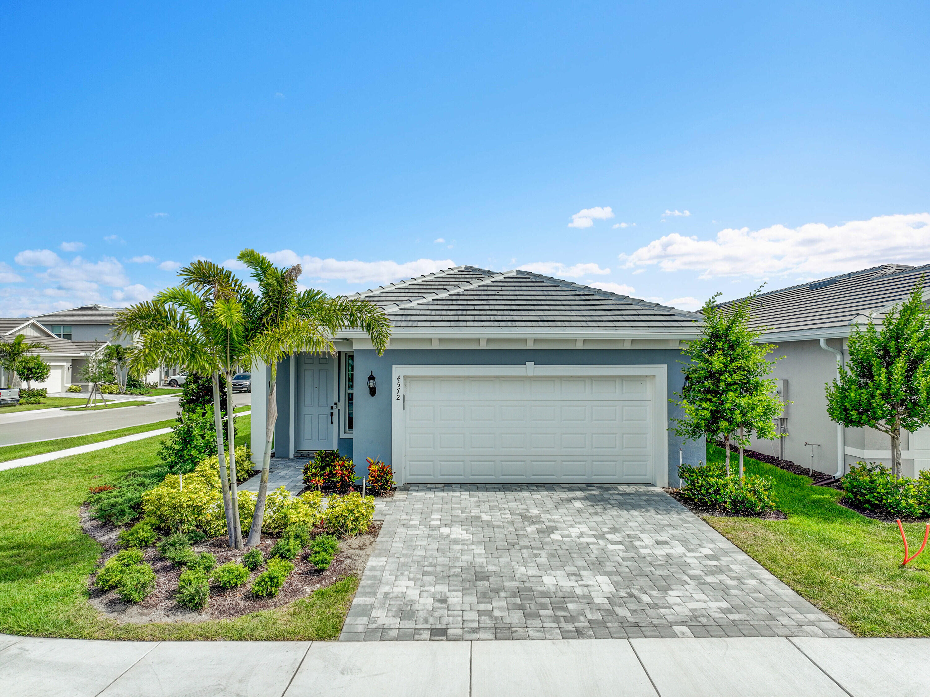 4572 Nautilus Circle Vero Beach, FL 32967 - Photo 22 of 33 front view of house with a yard