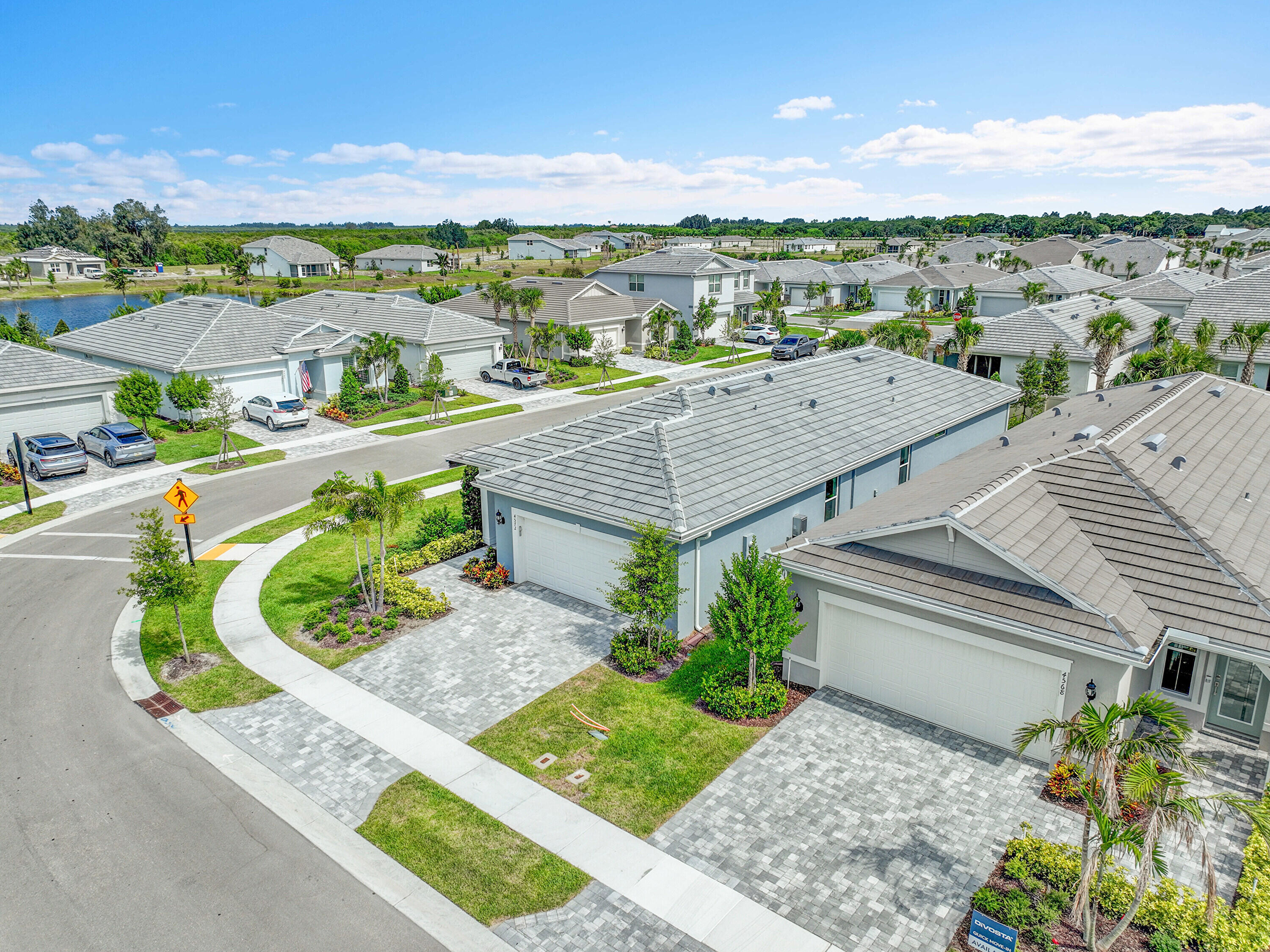 4572 Nautilus Circle Vero Beach, FL 32967 - Photo 28 of 33 an aerial view of a house with a garden view