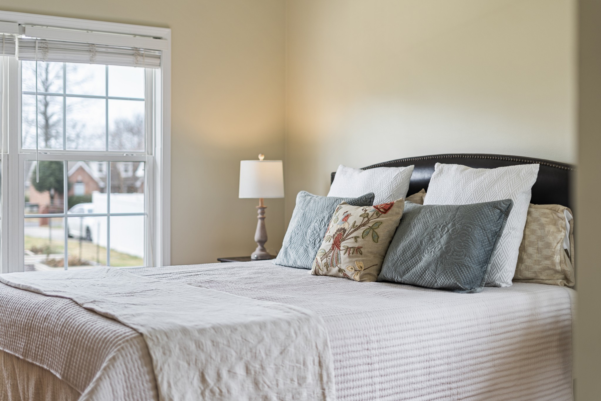 2611 Mission Ridge Drive Murfreesboro, TN 37130 - Photo 17 of 27 a large bed sitting in a bedroom next to a window