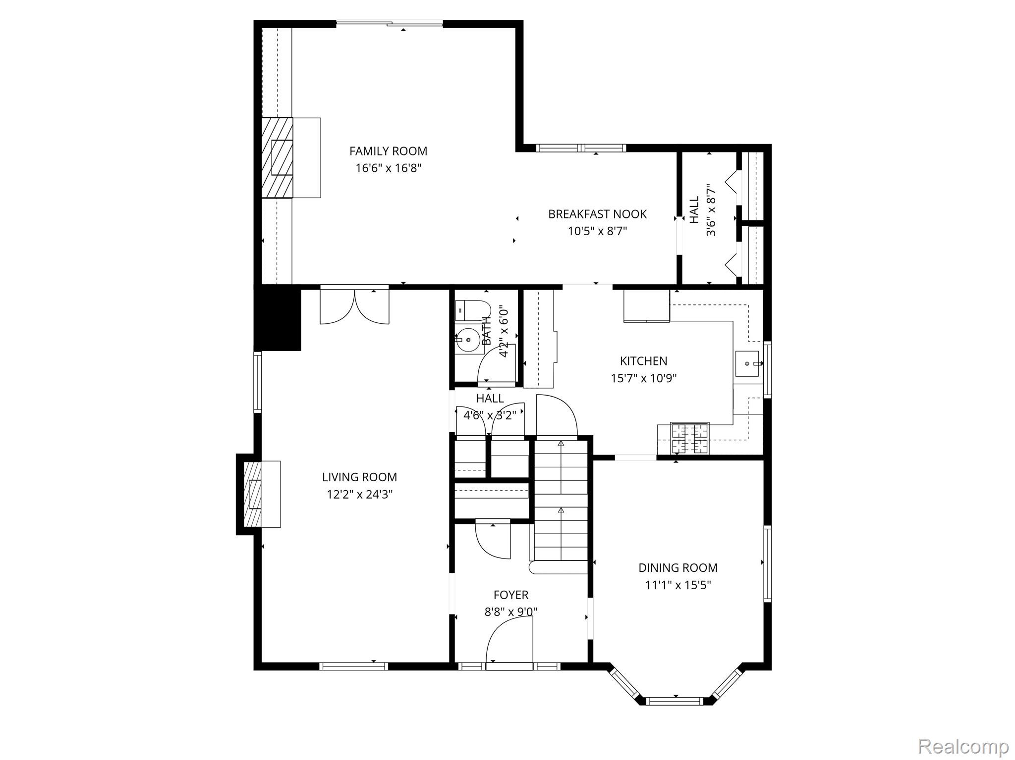 244 Kerby Road Grosse Pointe, MI 48236 - Photo 51 of 53 View of home floor plan