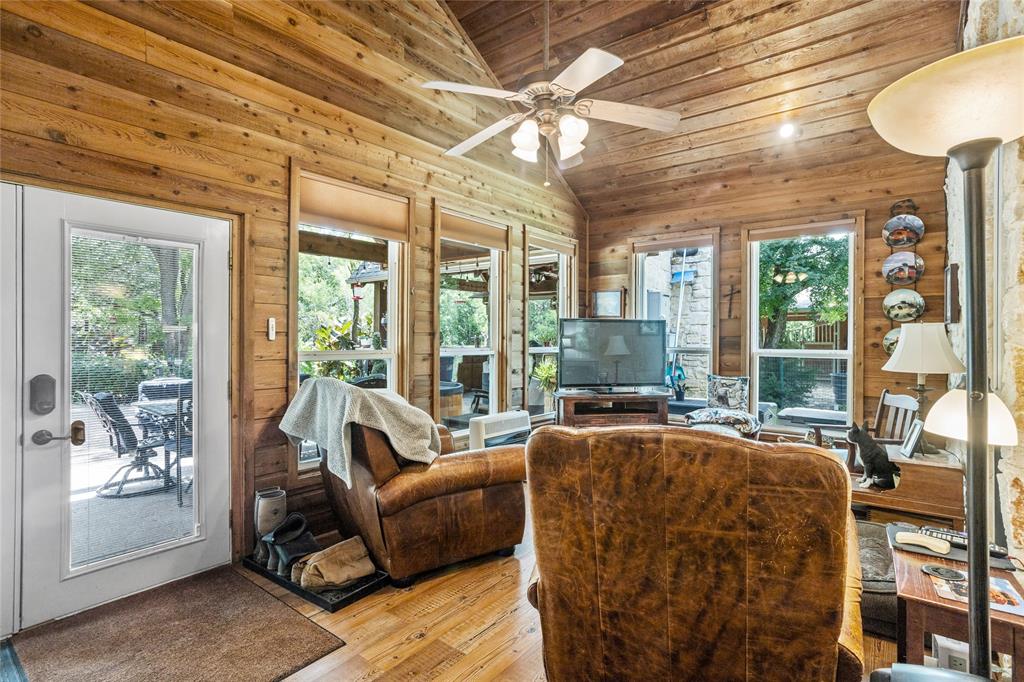110 Bent Creek Ranch Court Fort Worth, TX 76126 - Photo 11 of 40 a living room with furniture and large windows