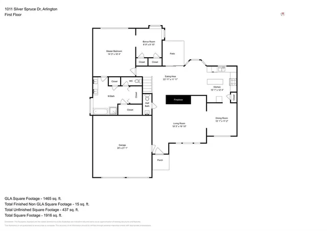 $2,400 | 1011 Silver Spruce Drive, Arlington, TX 76001