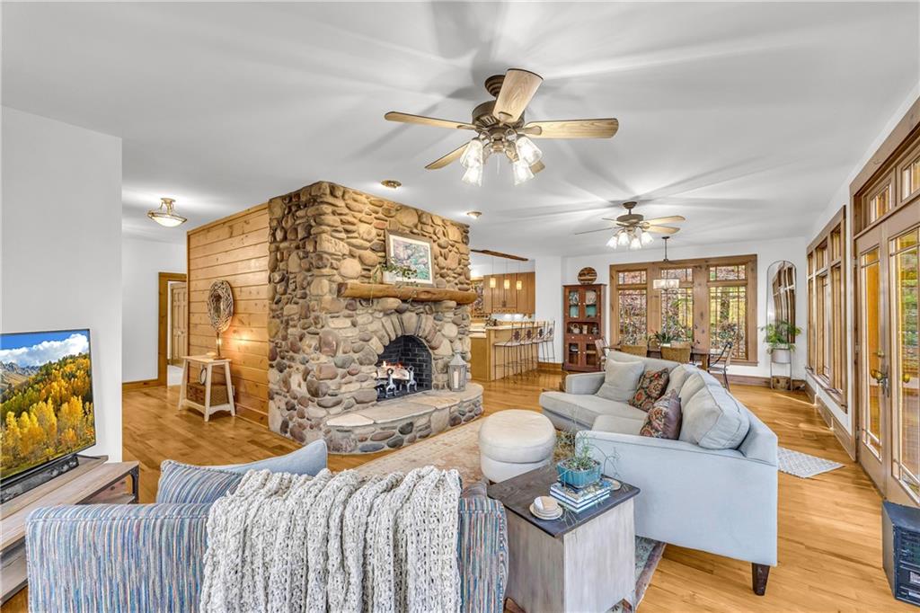740 Little Rock Creek Road Cherry Log, GA 30522 - Photo 17 of 98 a living room with furniture and a flat screen tv