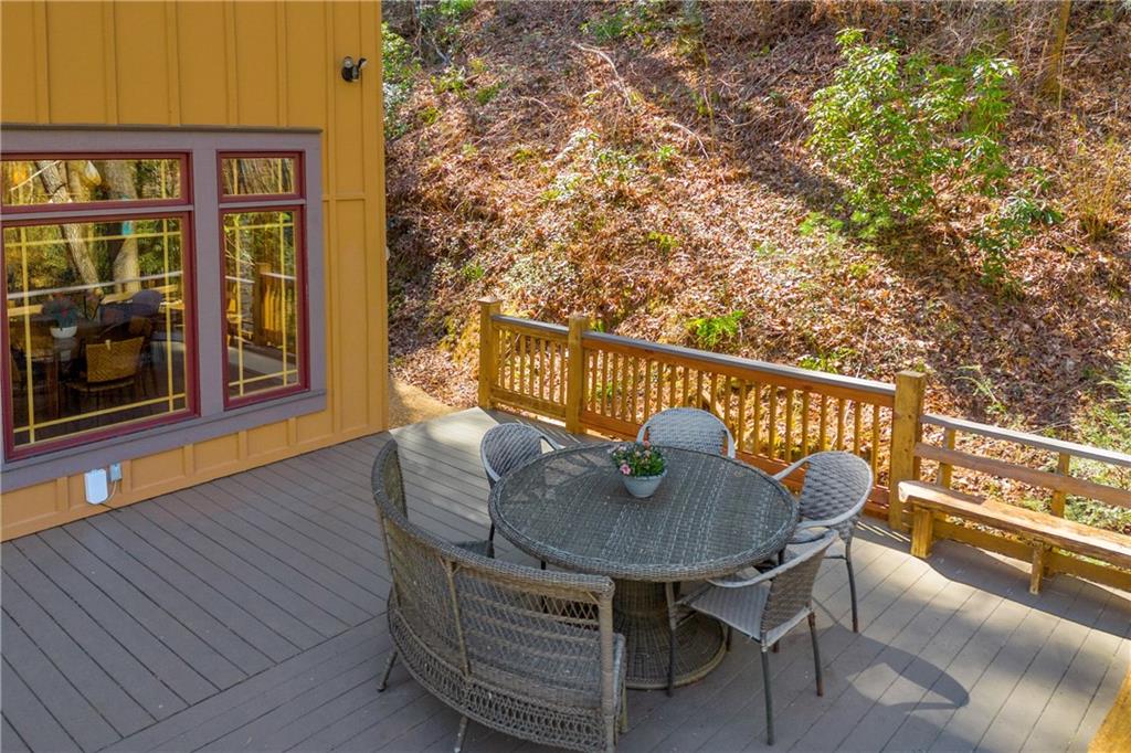 740 Little Rock Creek Road Cherry Log, GA 30522 - Photo 32 of 98 a view of balcony with furniture