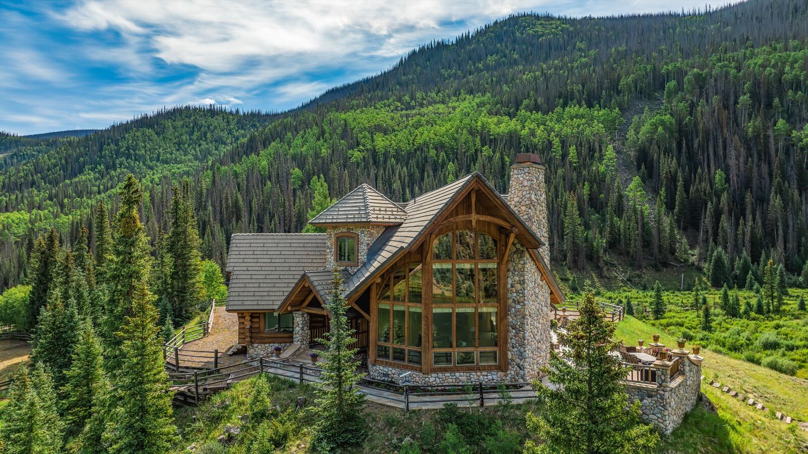 2418 Usfs Road Creede, CO 81130 - Photo 15 of 50 a aerial view of a house