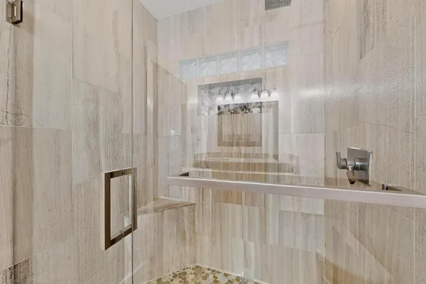 a view of a walk in closet