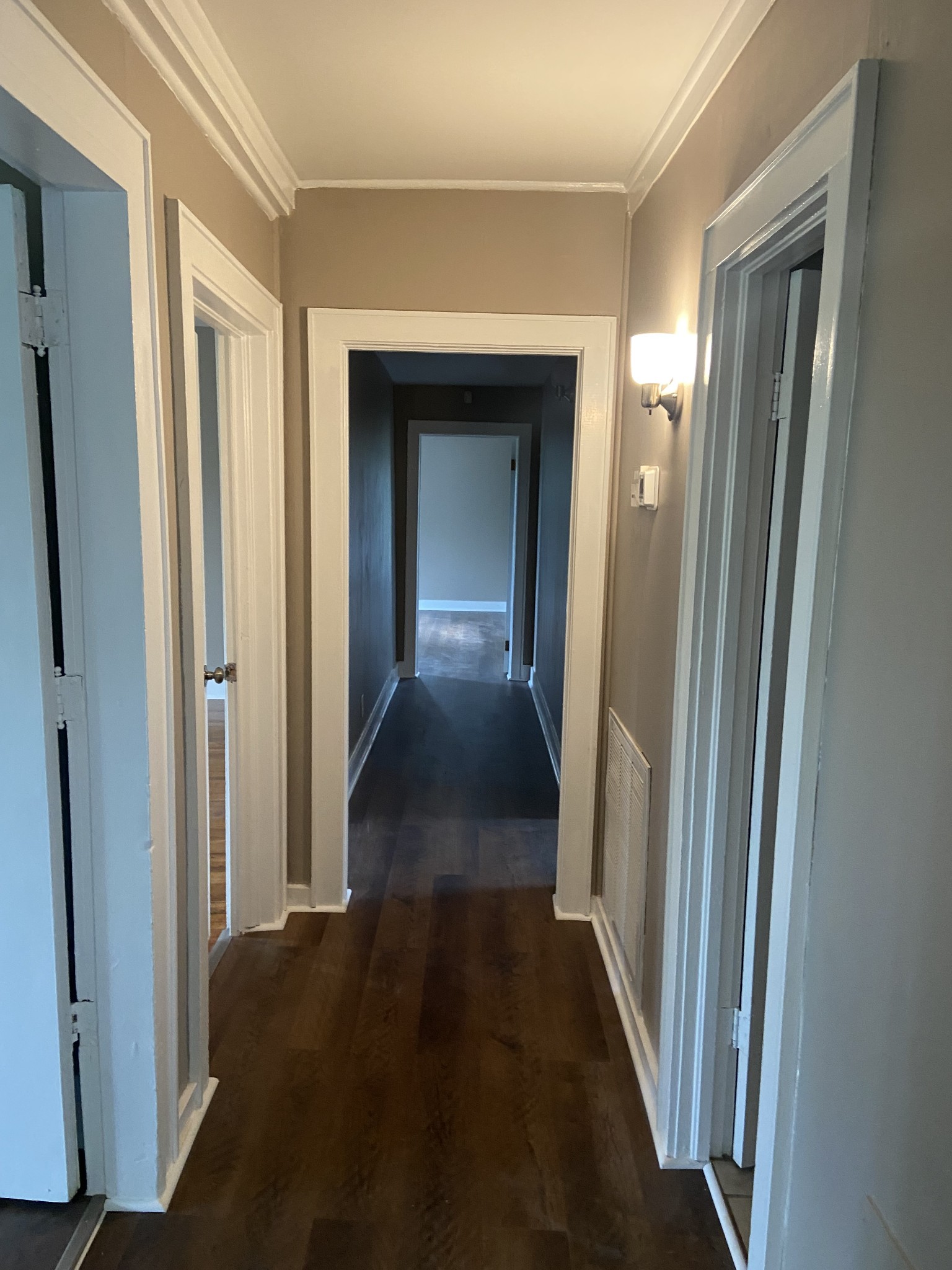 11495 Guthrie Road Guthrie, KY 42234 - Photo 16 of 43 a view of a hallway to a bedroom