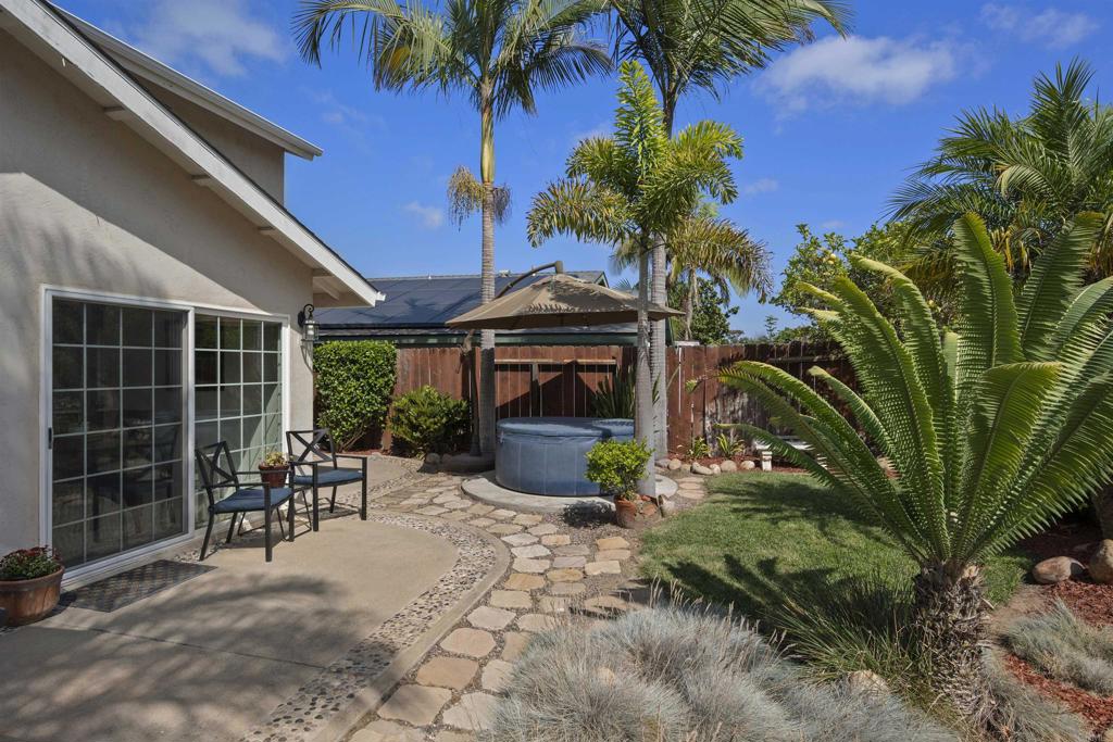 4627 Huggins Street University City, CA 92122 - Photo 33 of 54 a view of a porch with chairs and potted plants
