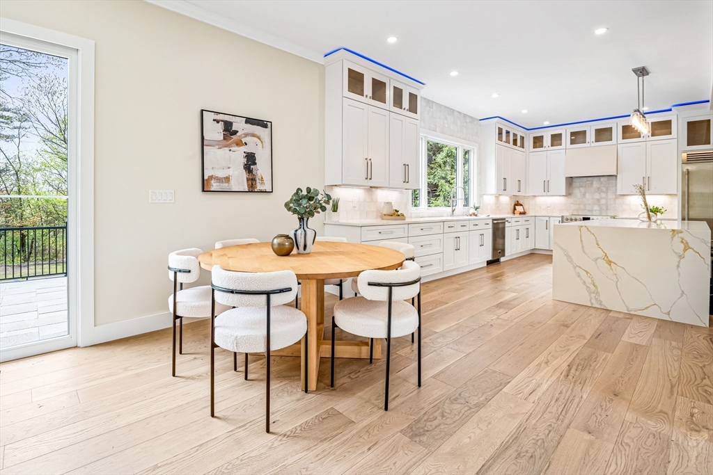 36 Oakmount Circle Lexington, MA 02420 - Photo 10 of 42 a view of a dining room with furniture and wooden floor