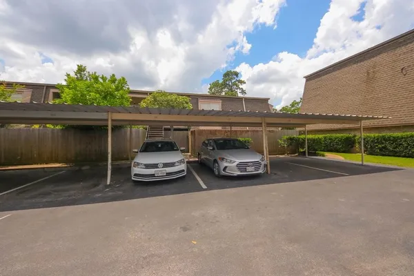 a car parked in parking area with a car park
