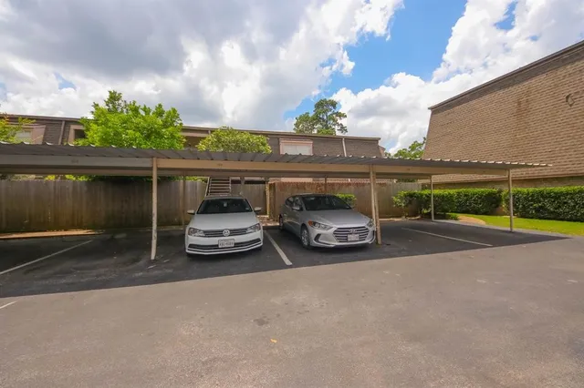 a car parked in parking area with a car park