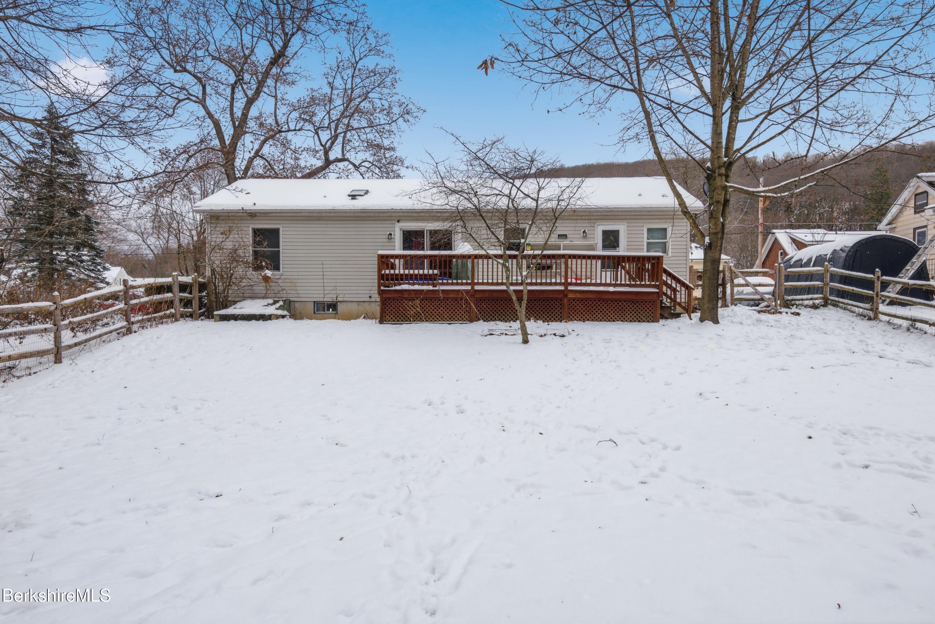 51 Notch Road North Adams, MA 01247 - Photo 5 of 21 a view of a house with a snow in the yard