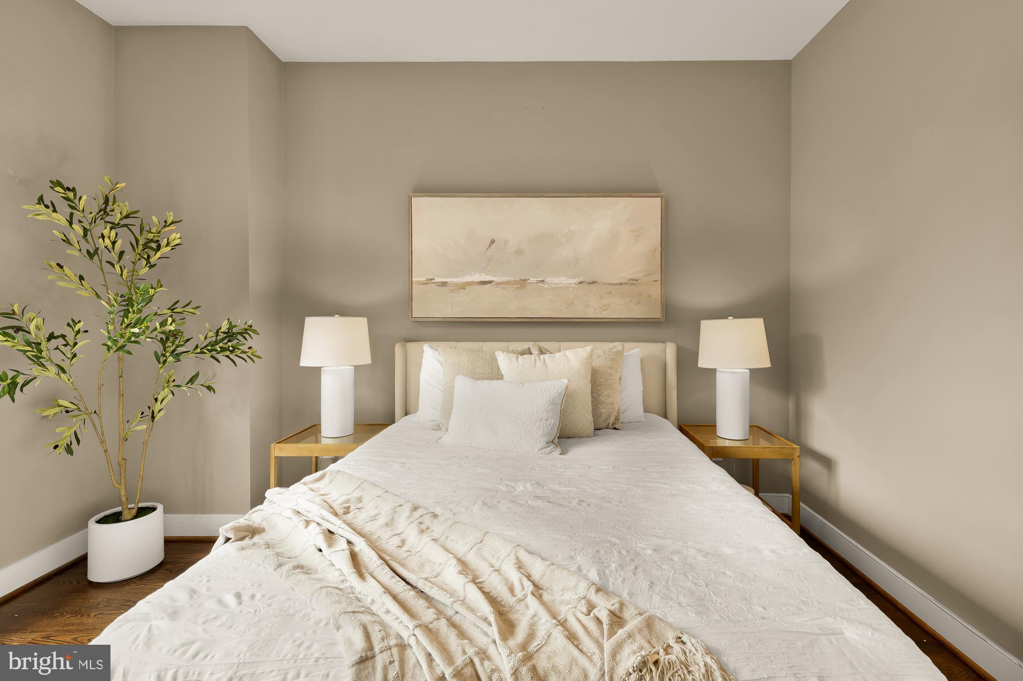 910 M Street Northwest, Unit 804 Washington, DC 20001 - Photo 19 of 32 Serene bedroom with calming neutral tones.