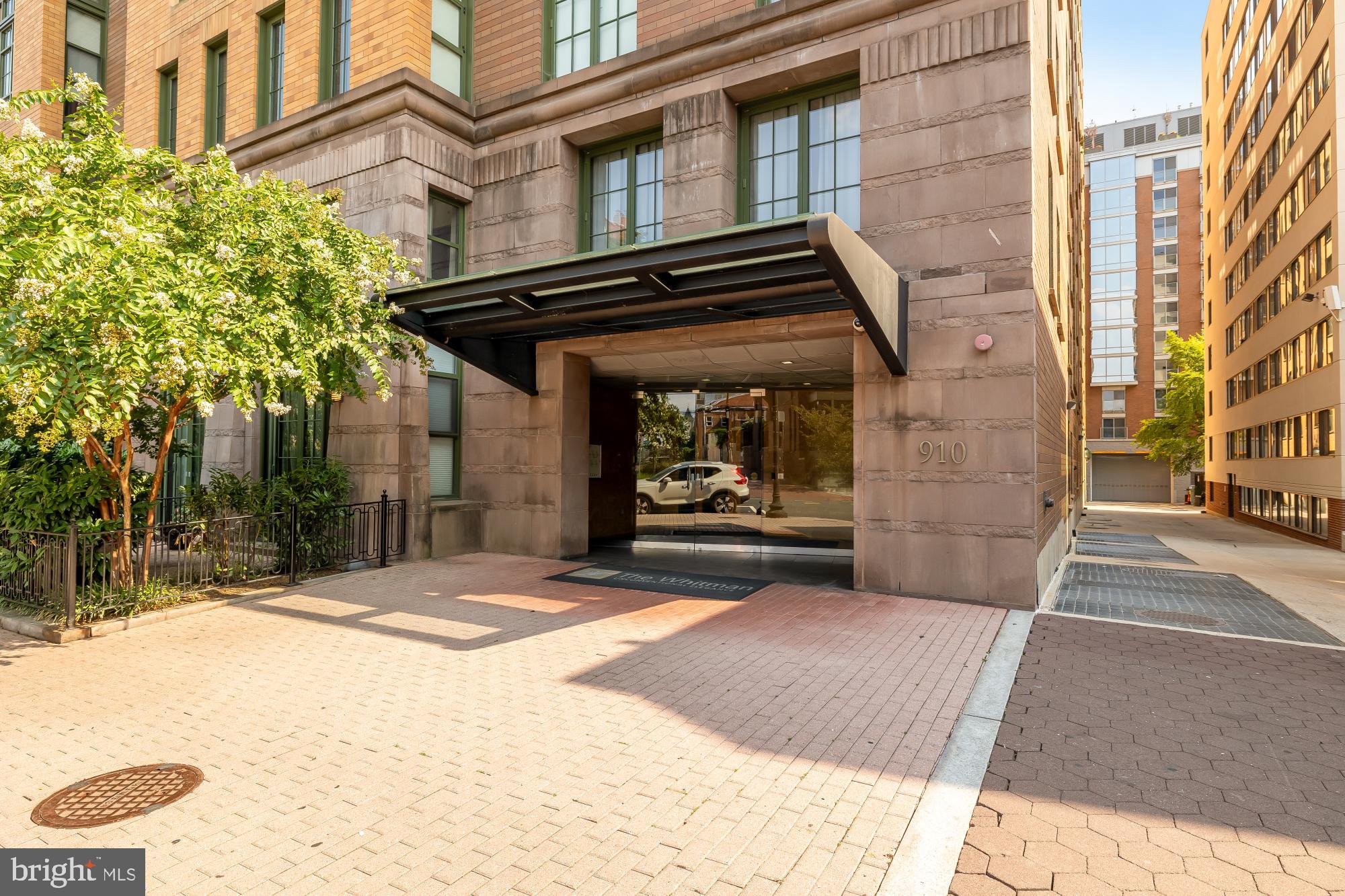 910 M Street Northwest, Unit 804 Washington, DC 20001 - Photo 3 of 32 Stylish urban entrance with modern flair.