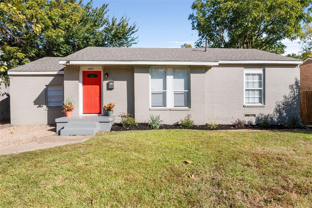 11413 Rupley Lane Dallas, TX 75218 - Photo 1 of 1 Single story home with roof with shingles, brick siding, and crawl space