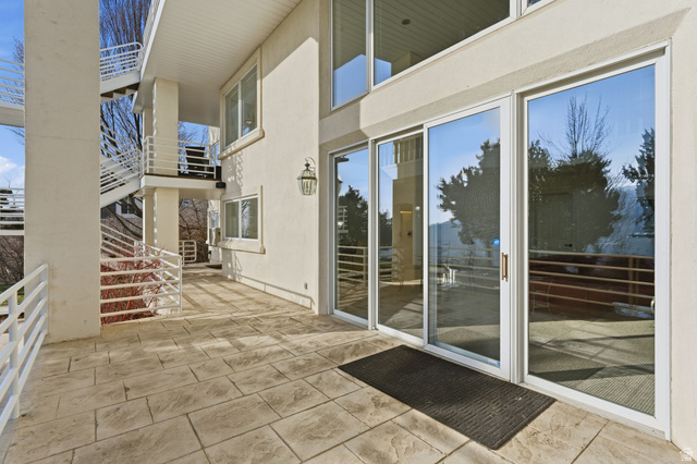 1878 East Ridge Point Drive Bountiful, UT 84010 - Photo 69 of 92 Patio / terrace with stairway