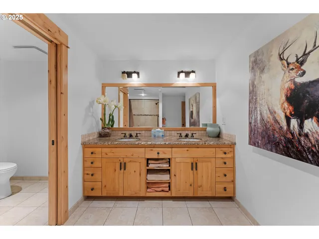 a bathroom with a tub and shower