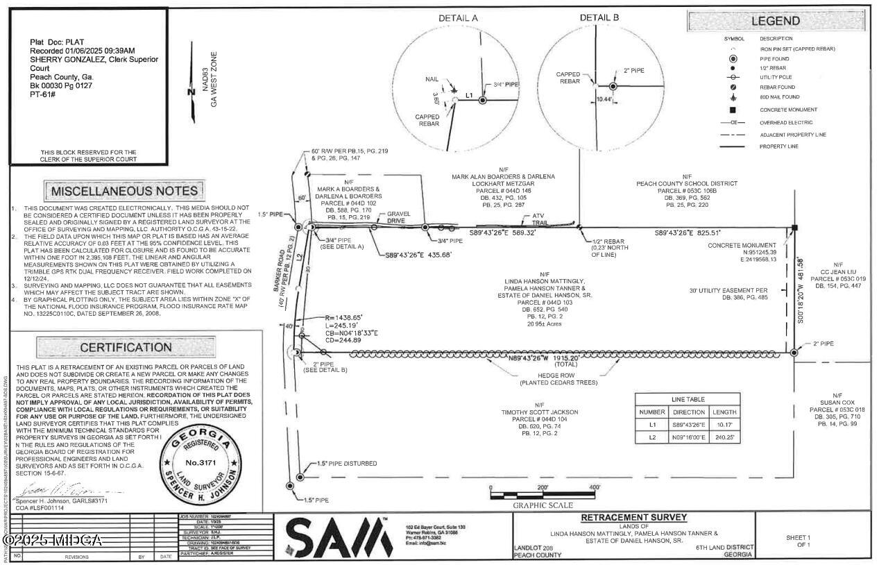 0 Barker Road Byron, GA 31008 - Photo 2 of 2 unknown