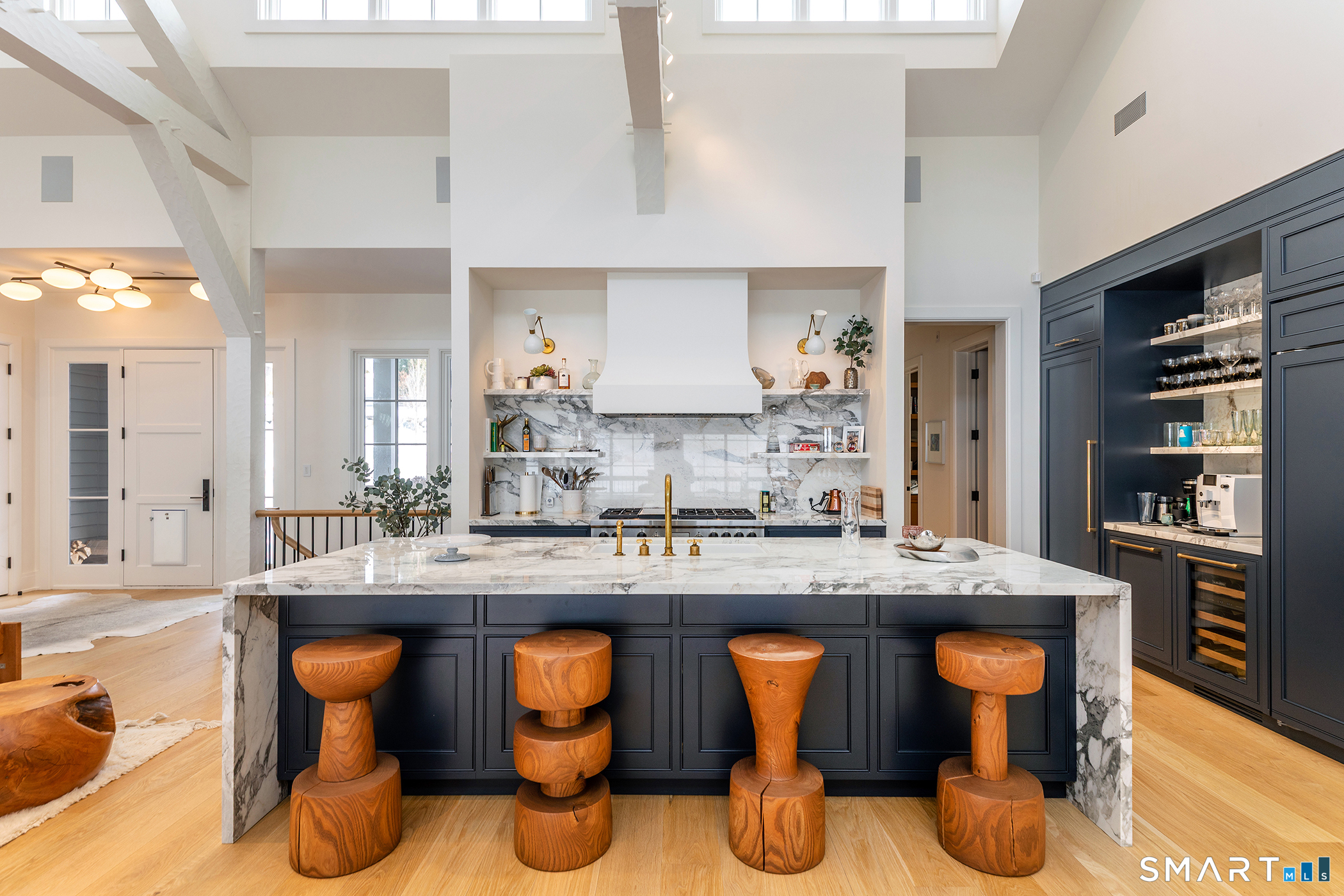 292 Wood Duck Road Amenia, NY 12501 - Photo 6 of 30 a kitchen with stainless steel appliances granite countertop a sink and a refrigerator