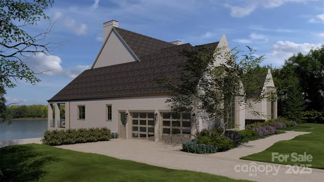 a view of house with garden