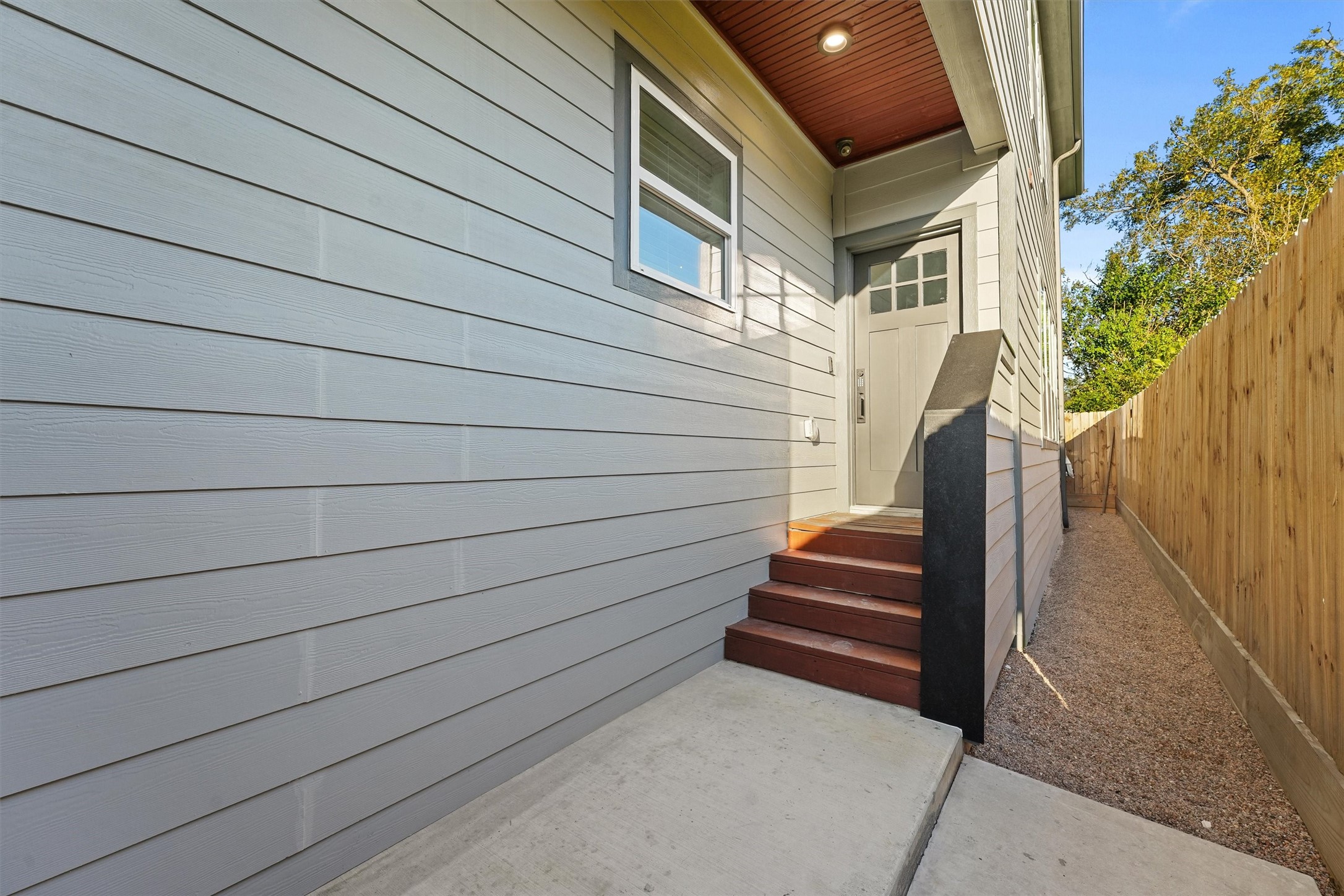 4208 Castor Street, Unit B Houston, TX 77022 - Photo 2 of 23 a view of outdoor space and deck