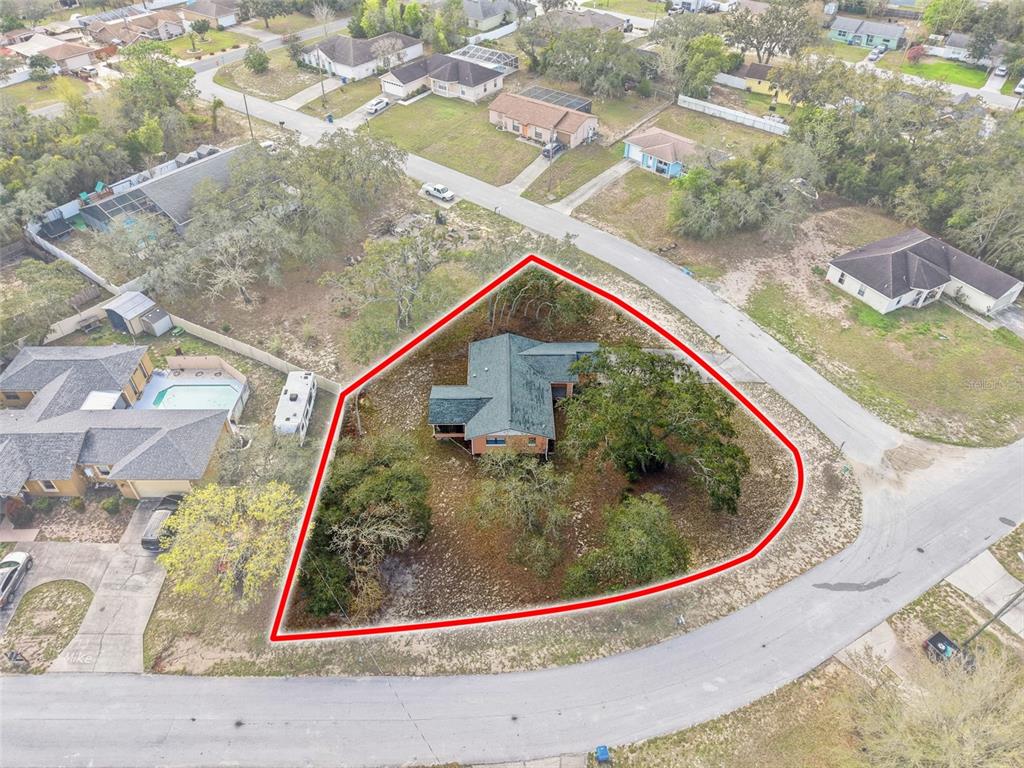 12229 Cedro Street Spring Hill, FL 34609 - Photo 47 of 50 a small pool with trees in the background