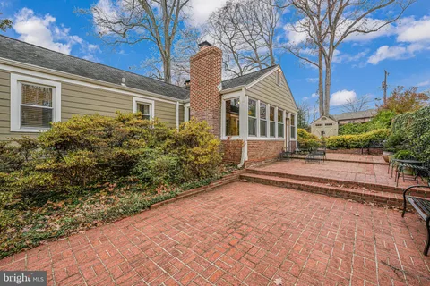 a view of outdoor space with seating area