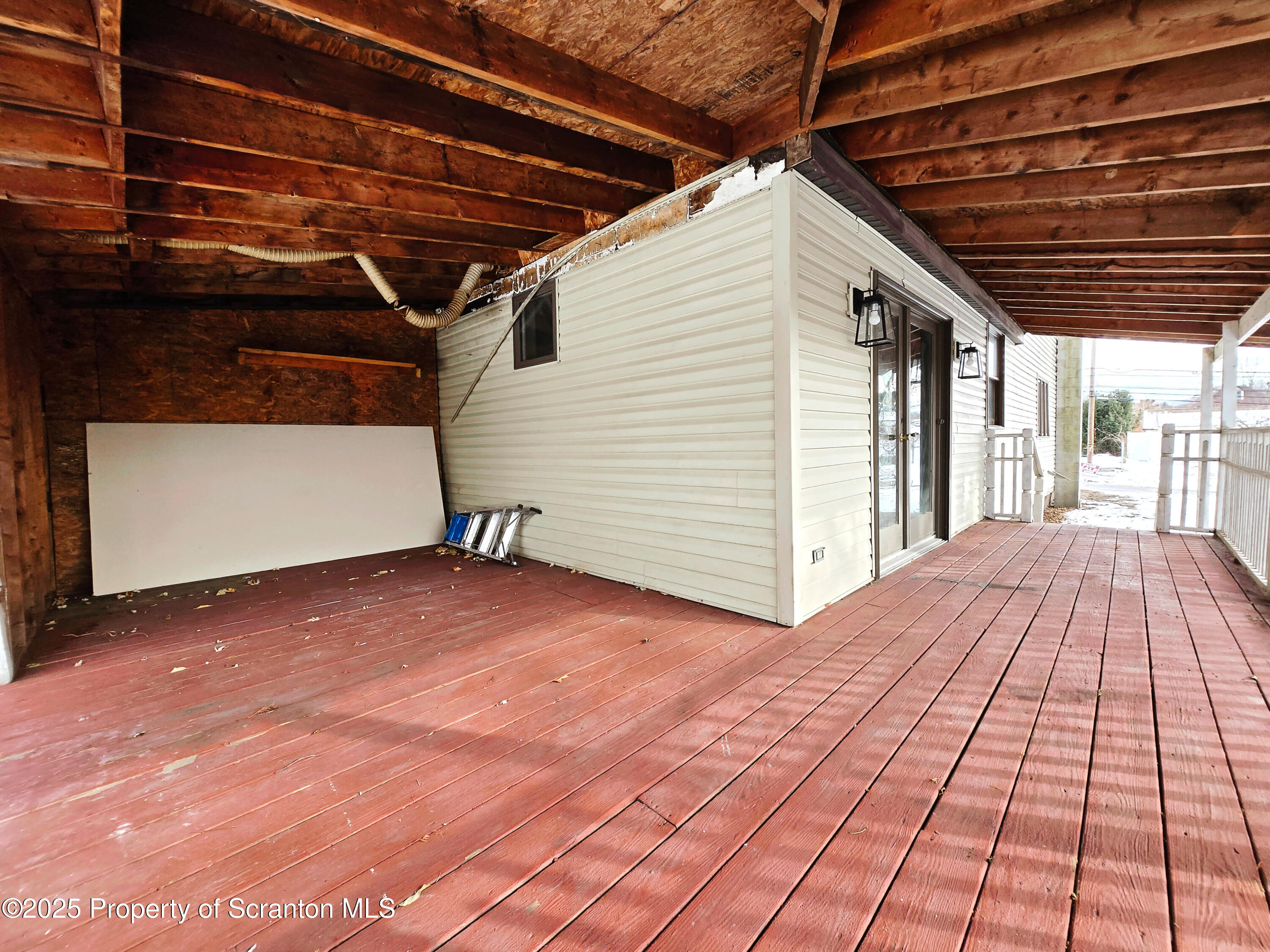 1513 Meylert Avenue Scranton, PA 18509 - Photo 25 of 27 a view of a backyard of the house