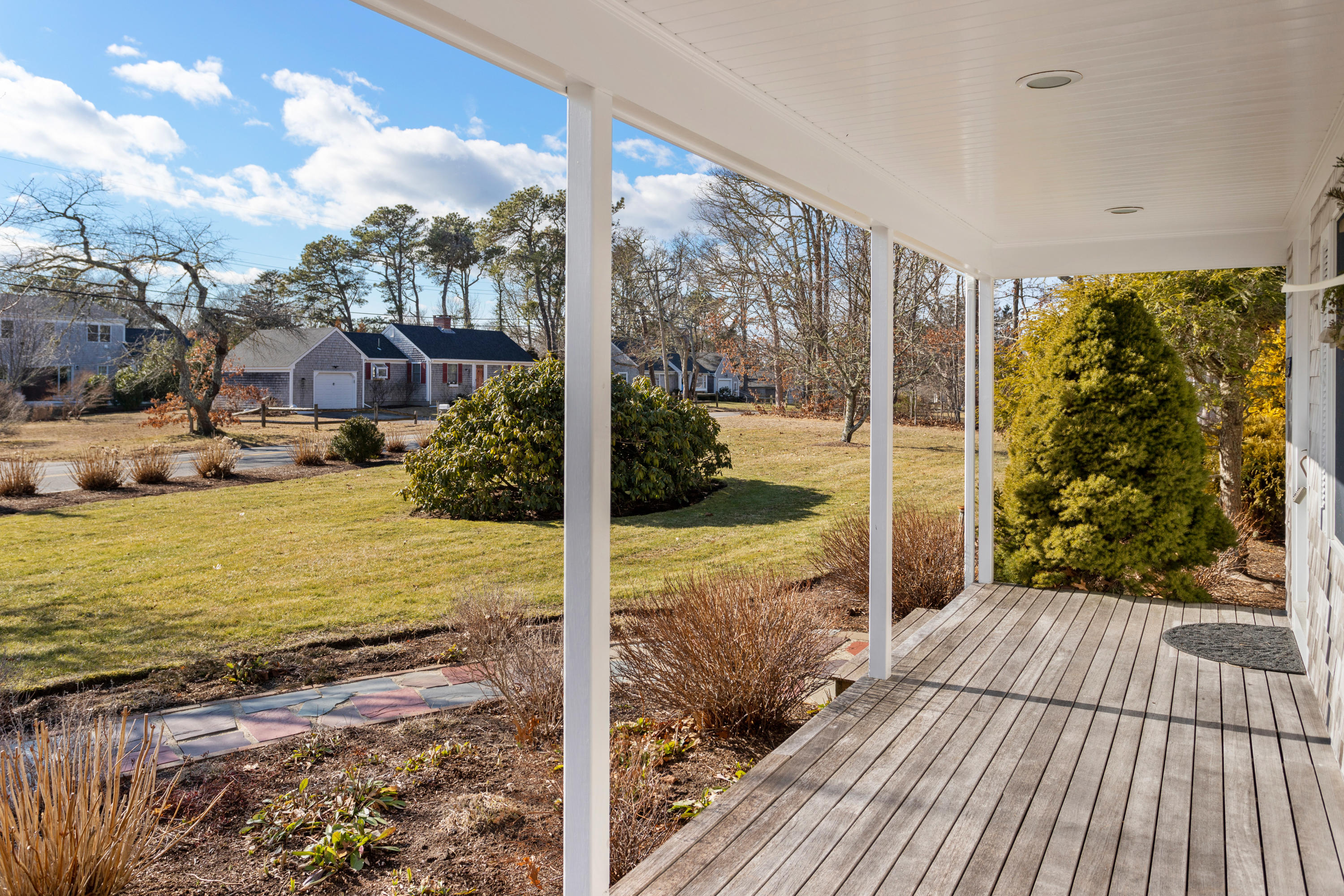 20 Long Road Harwich, MA 02645 - Photo 36 of 40 a view of a balcony with ocean view
